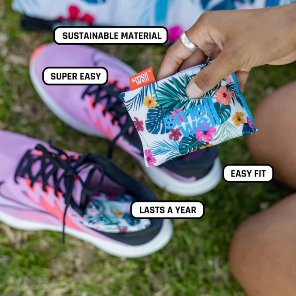 SmellWell Odour Eliminator Insert Pouches Blush Pink - Barefoot Junkie
