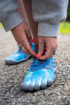 Vibram Fivefingers - V-RUN Womens Blue - Barefoot Junkie - Womens Vibram Fivefingers