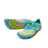 Vibram Fivefingers - V-RUN Womens Lime/Blue (NEW AW23) - Barefoot Junkie - Womens Vibram Fivefingers