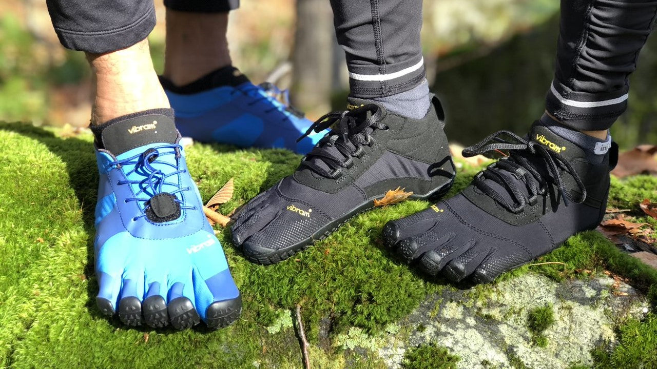Vibram Fivefingers - V-Alpha Mens Blue Black - Barefoot Junkie - Mens Vibram Fivefingers
