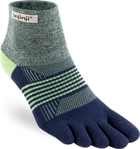 Injinji Toe Socks - Injinji Trail Midweight Mini Crew Ladies Stargazer (NEW AW23) - Barefoot Junkie - Injinji Socks