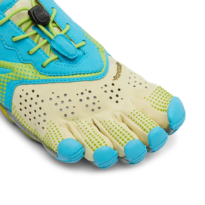 Vibram Fivefingers - V-RUN Womens Lime/Blue (NEW AW23) - Barefoot Junkie - Womens Vibram Fivefingers