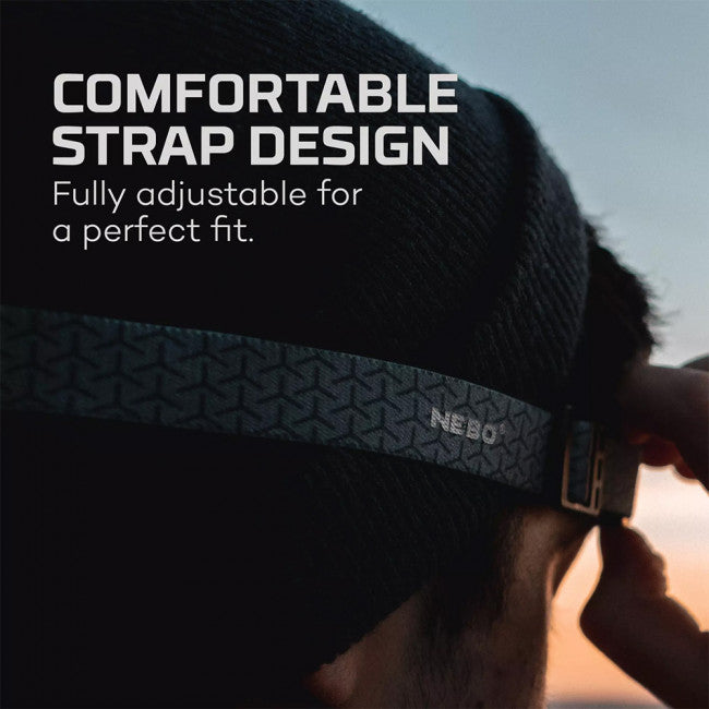 NEBO EINSTEIN 500 LUMEN HEADTORCH