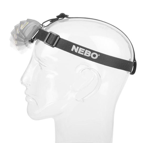 NEBO DUO HEADTORCH GREY 250 Lumens
