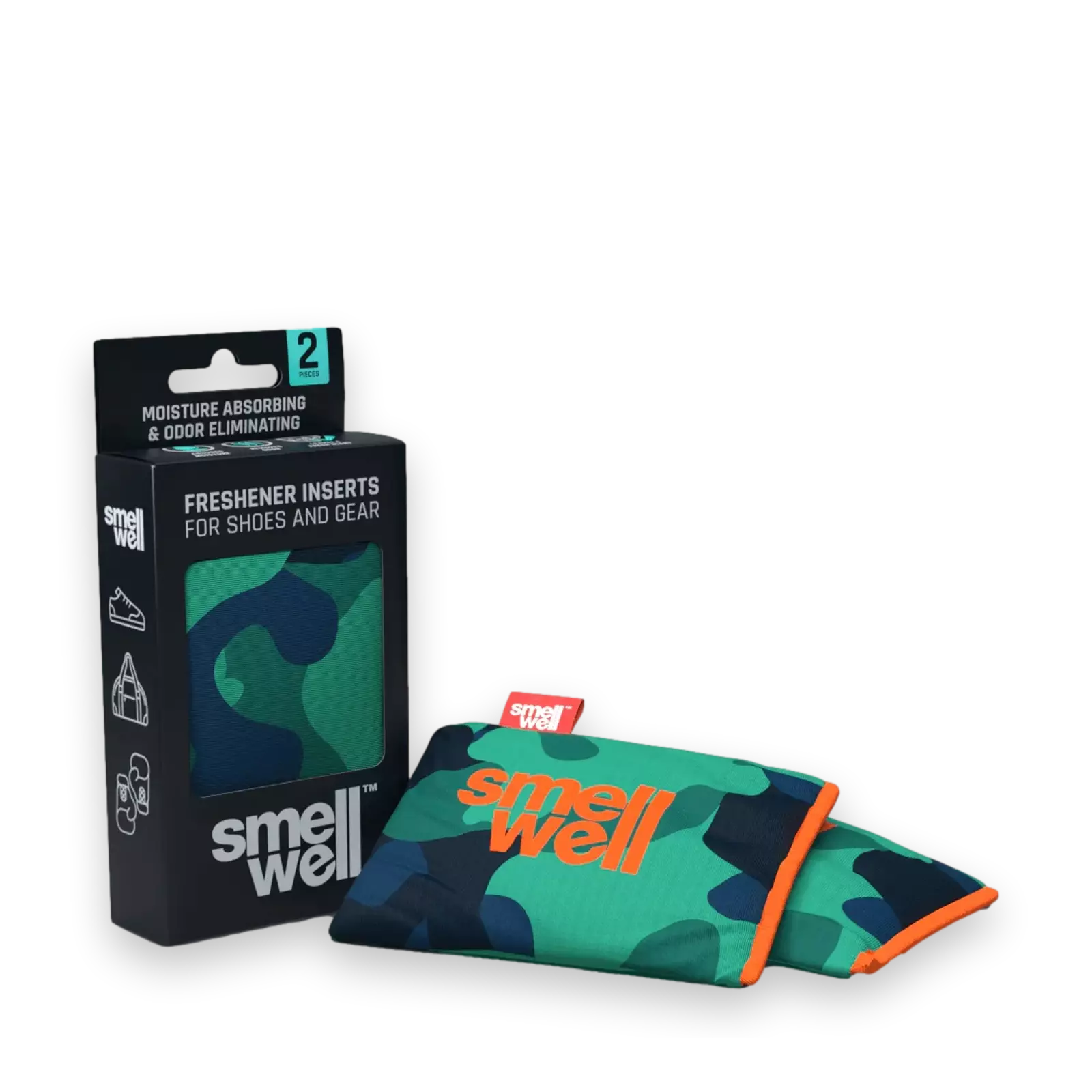 SmellWell Odour Eliminator Insert Pouches Camo - Barefoot Junkie