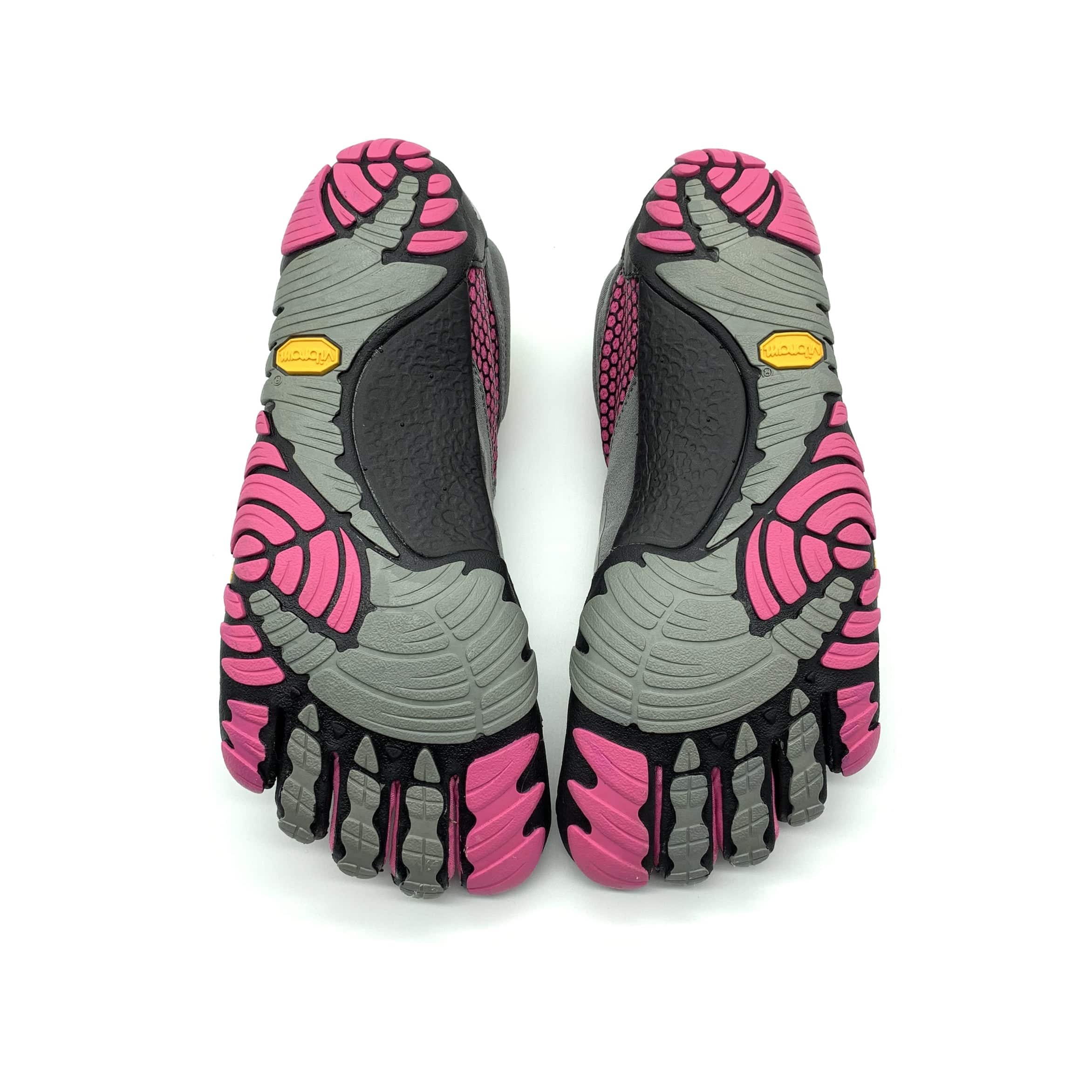 Vibram Fivefingers - KMD Sport LS Womens Grey Black Pink - Barefoot Junkie - Womens Vibram Fivefingers