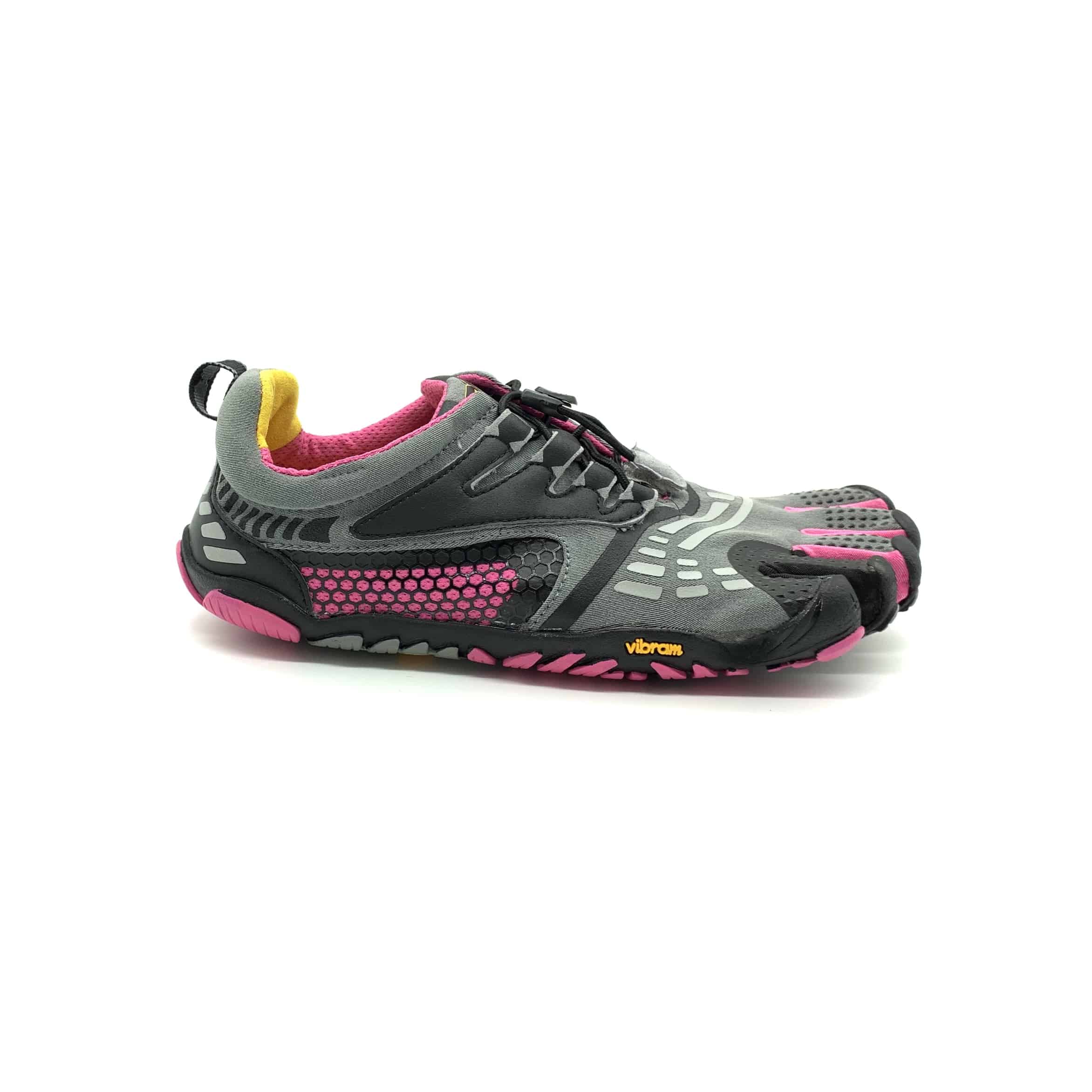 Vibram Fivefingers - KMD Sport LS Womens Grey Black Pink - Barefoot Junkie - Womens Vibram Fivefingers