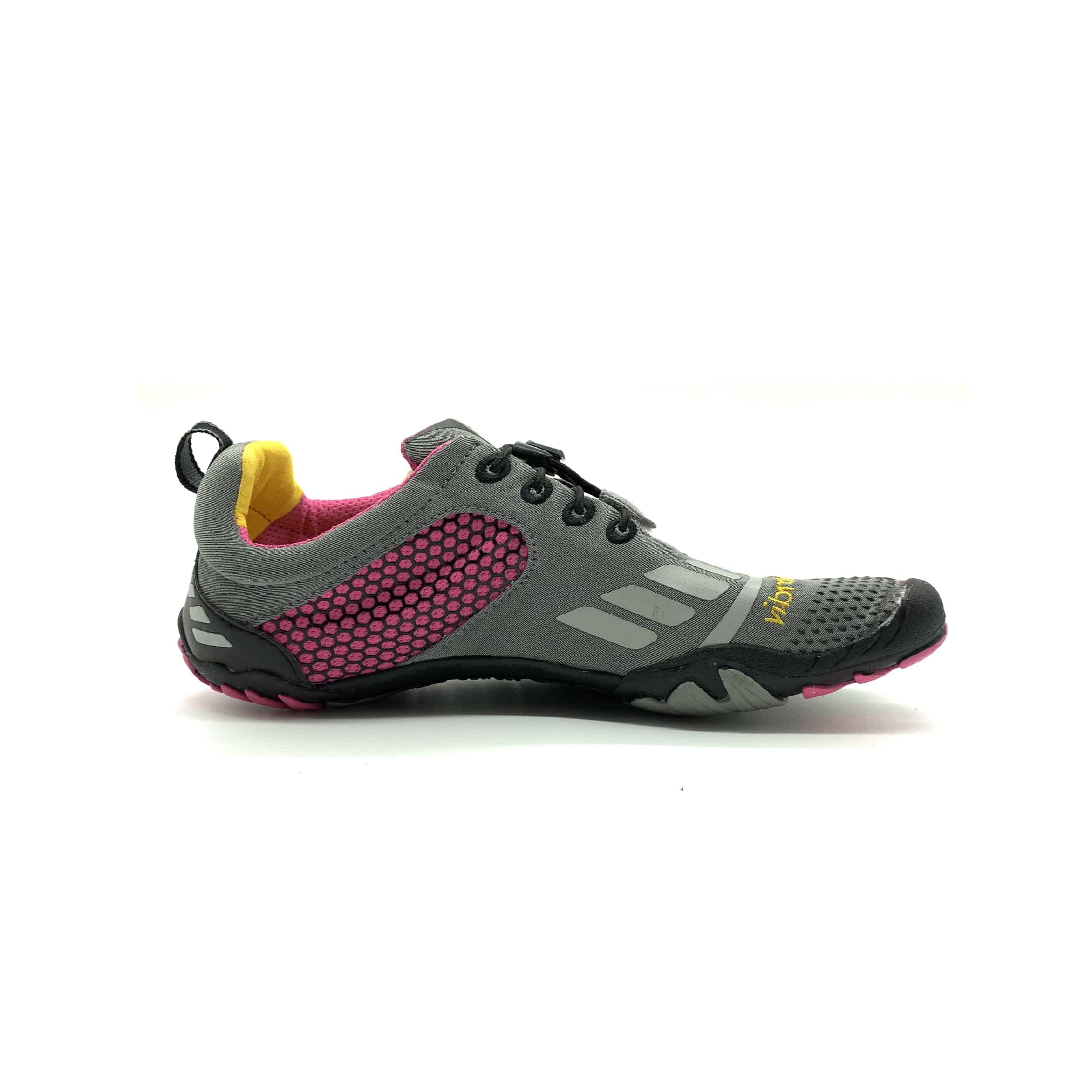 Vibram Fivefingers - KMD Sport LS Womens Grey Black Pink - Barefoot Junkie - Womens Vibram Fivefingers