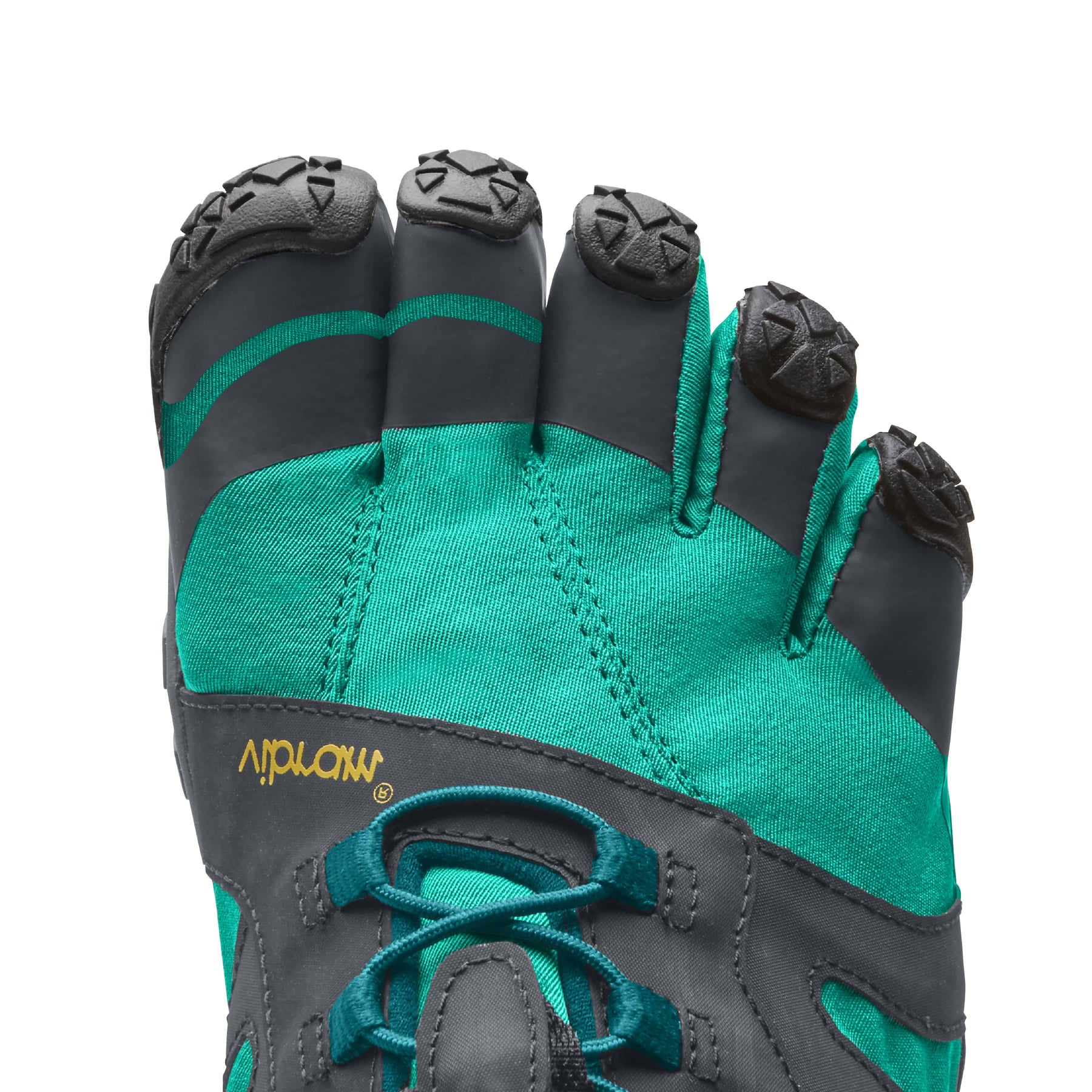 Vibram Fivefingers - V-Trail 2.0 Womens Blue Green Grey - Barefoot Junkie - Womens Vibram Fivefingers