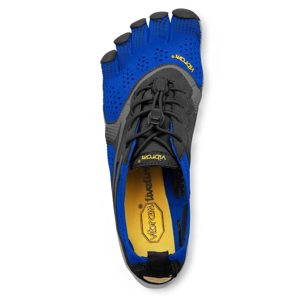 Vibram Fivefingers - V-RUN Mens Blue Black - Barefoot Junkie - Mens Vibram Fivefingers