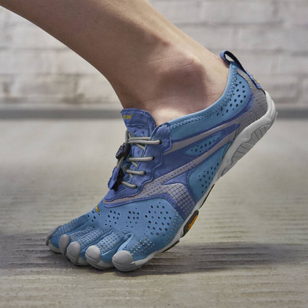 Vibram Fivefingers - V-RUN Womens Blue - Barefoot Junkie - Womens Vibram Fivefingers