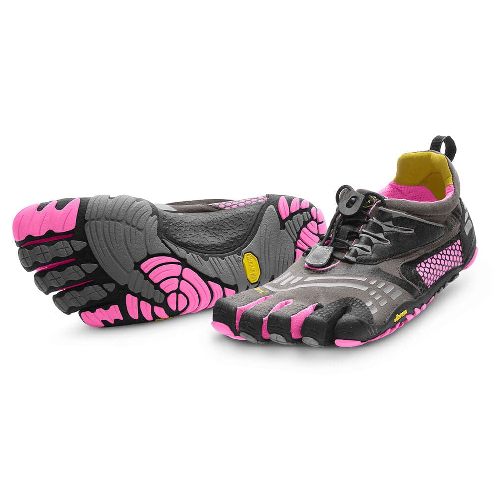 Vibram Fivefingers - KMD Sport LS Womens Grey Black Pink - Barefoot Junkie - Womens Vibram Fivefingers