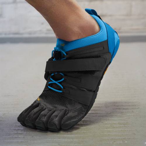 Vibram Fivefingers - V-Train 2.0 Mens Black Blue - Barefoot Junkie - Mens Vibram Fivefingers