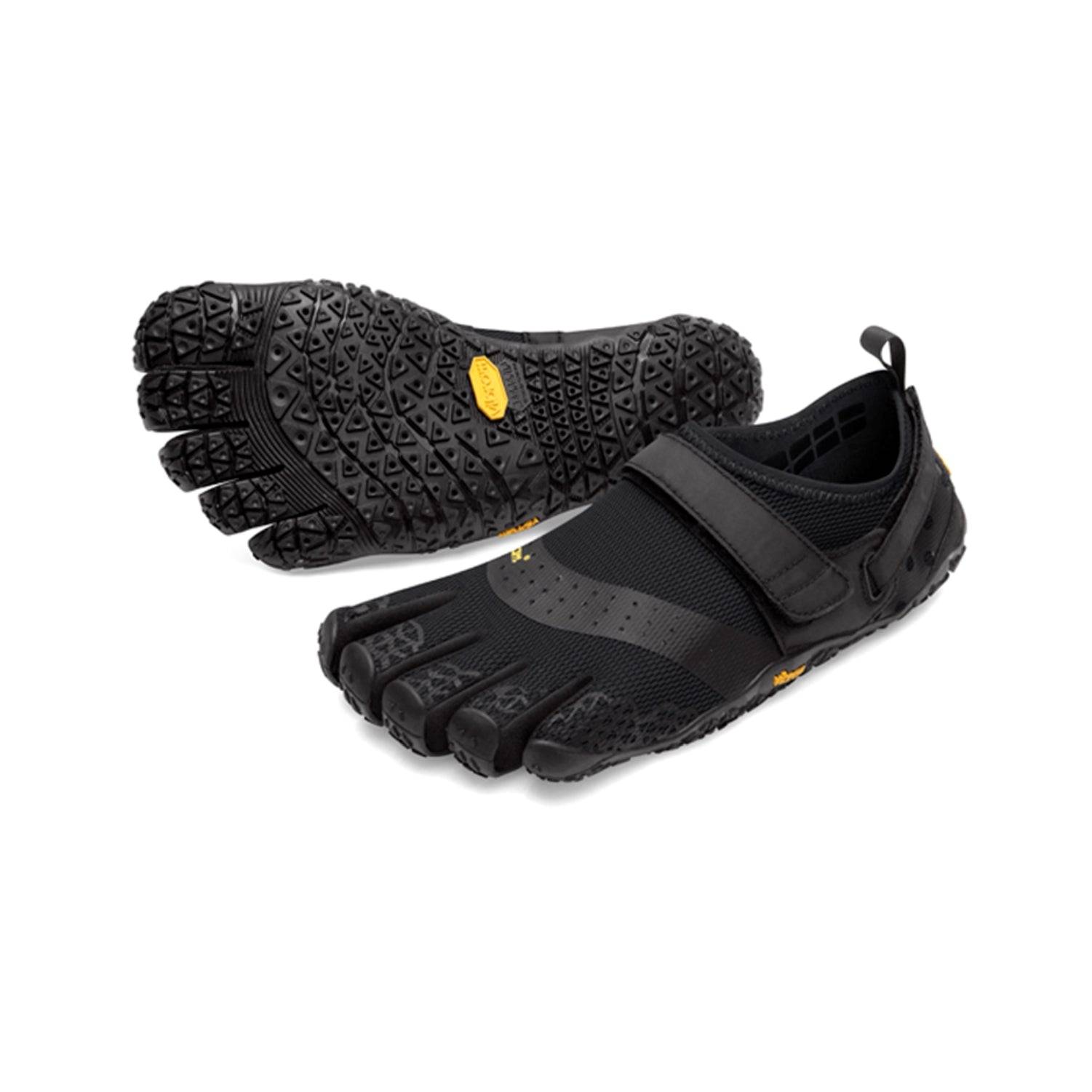 Vibram Fivefingers - V-Aqua Mens Black - Barefoot Junkie - Mens Vibram Fivefingers