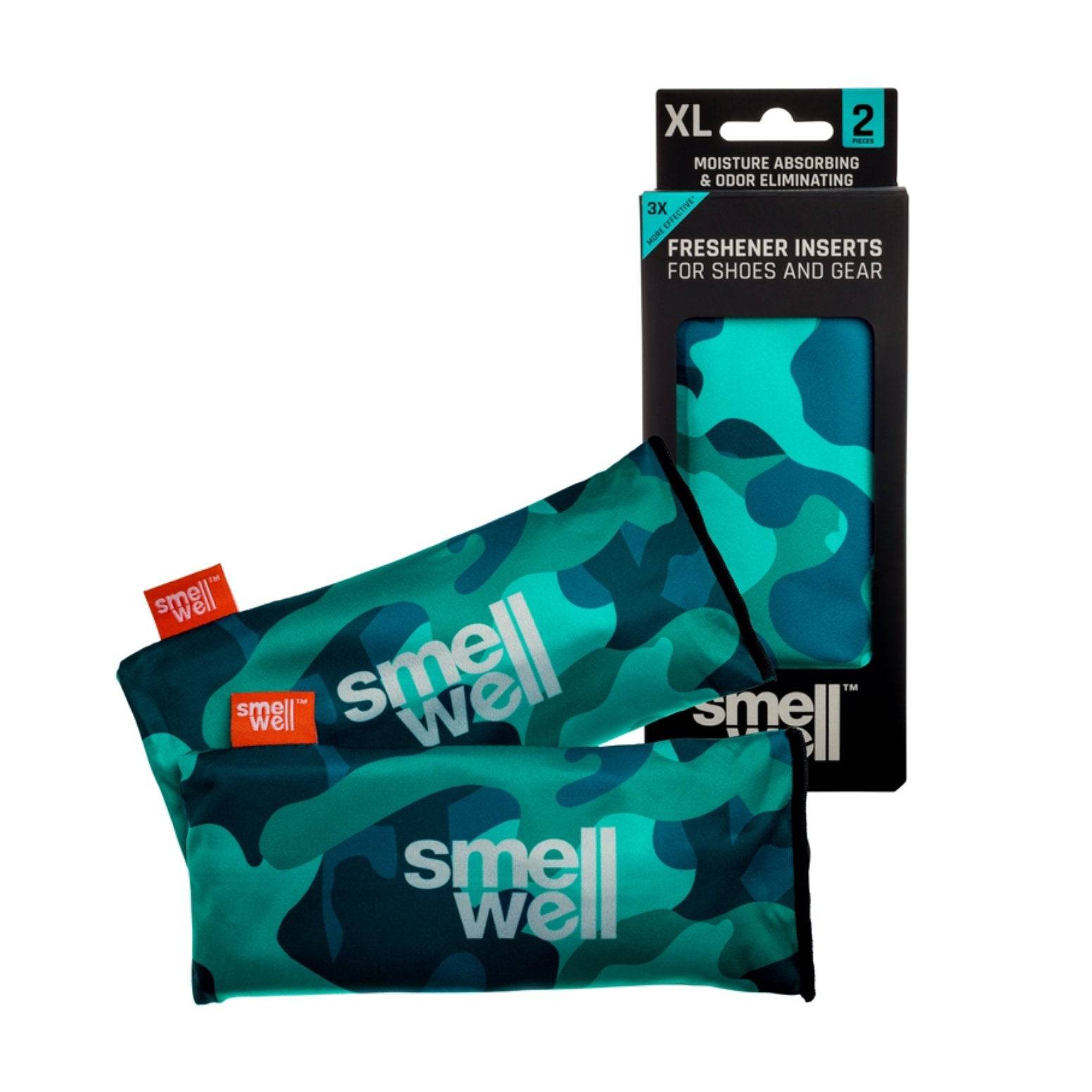 Smell Well - SmellWell Odour Eliminator Insert Pouches XL Camo Green - Barefoot Junkie - Accessories