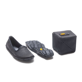One Quarter Womens Leather Black - Barefoot Junkie