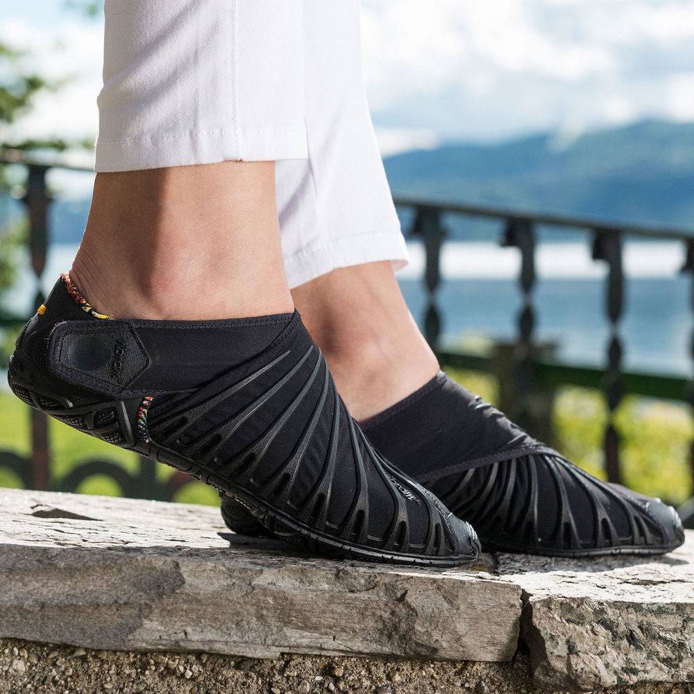 Vibram Furoshiki - Furoshiki Icon Womens Black - Barefoot Junkie - Shoes