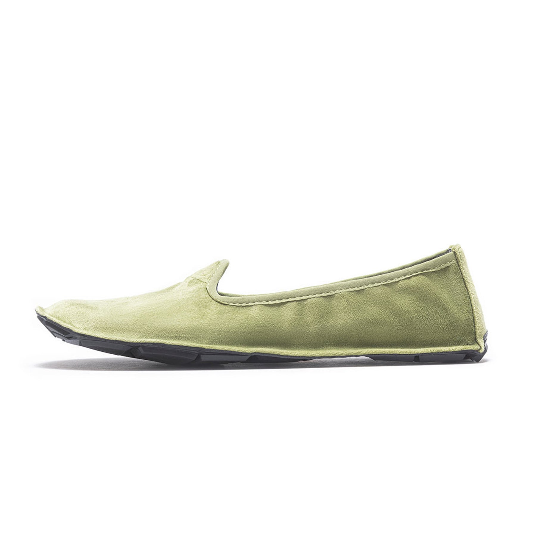 One Quarter Womens Velvet Green - Barefoot Junkie