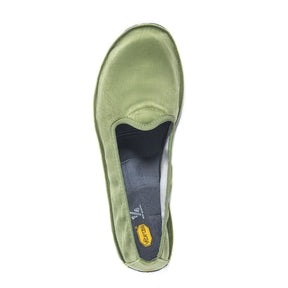 One Quarter Womens Velvet Green - Barefoot Junkie