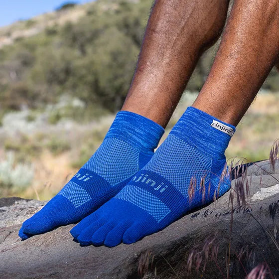 Injinji men's trail midweight mini crew toesocks sale