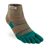 Injinji Trail Midweight Mini Crew Ladies Tidepool (New 2023) - Barefoot Junkie