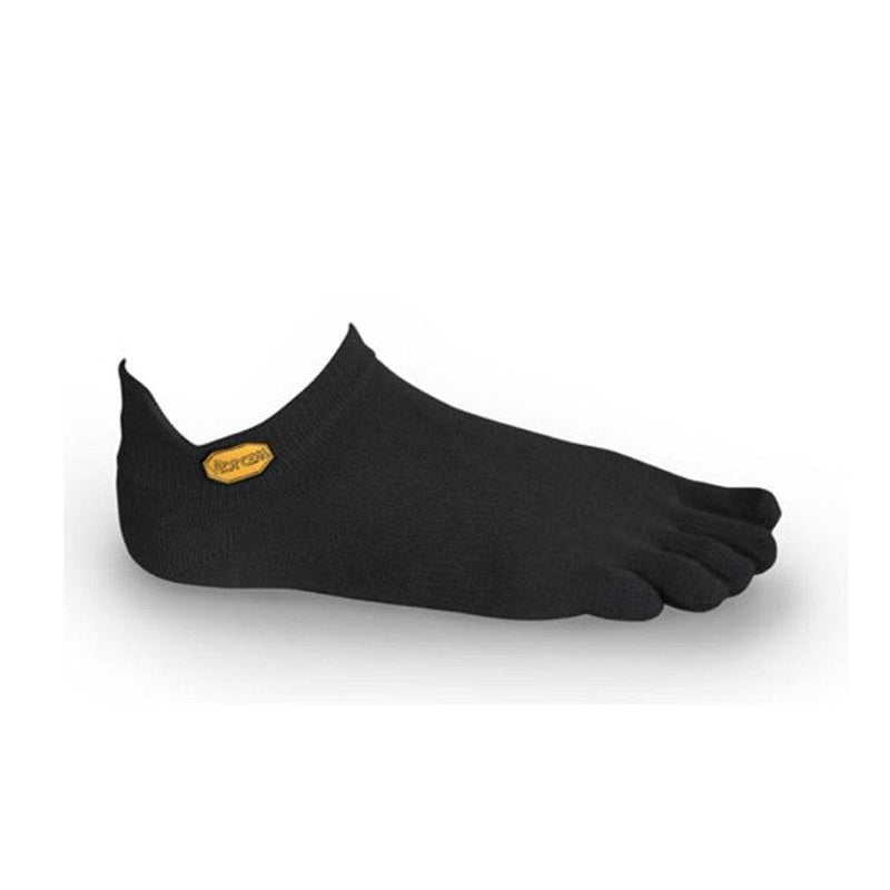 Vibram No Show Toe Socks Black Barefoot Junkie