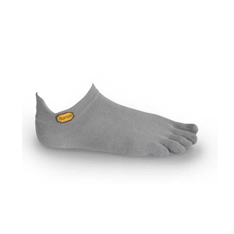 Vibram No Show Toe Socks Grey Barefoot Junkie