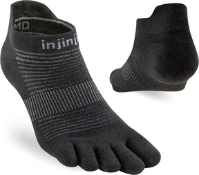Injinji Ultra Run No Show Black (New 2023)  Media 2 of 2