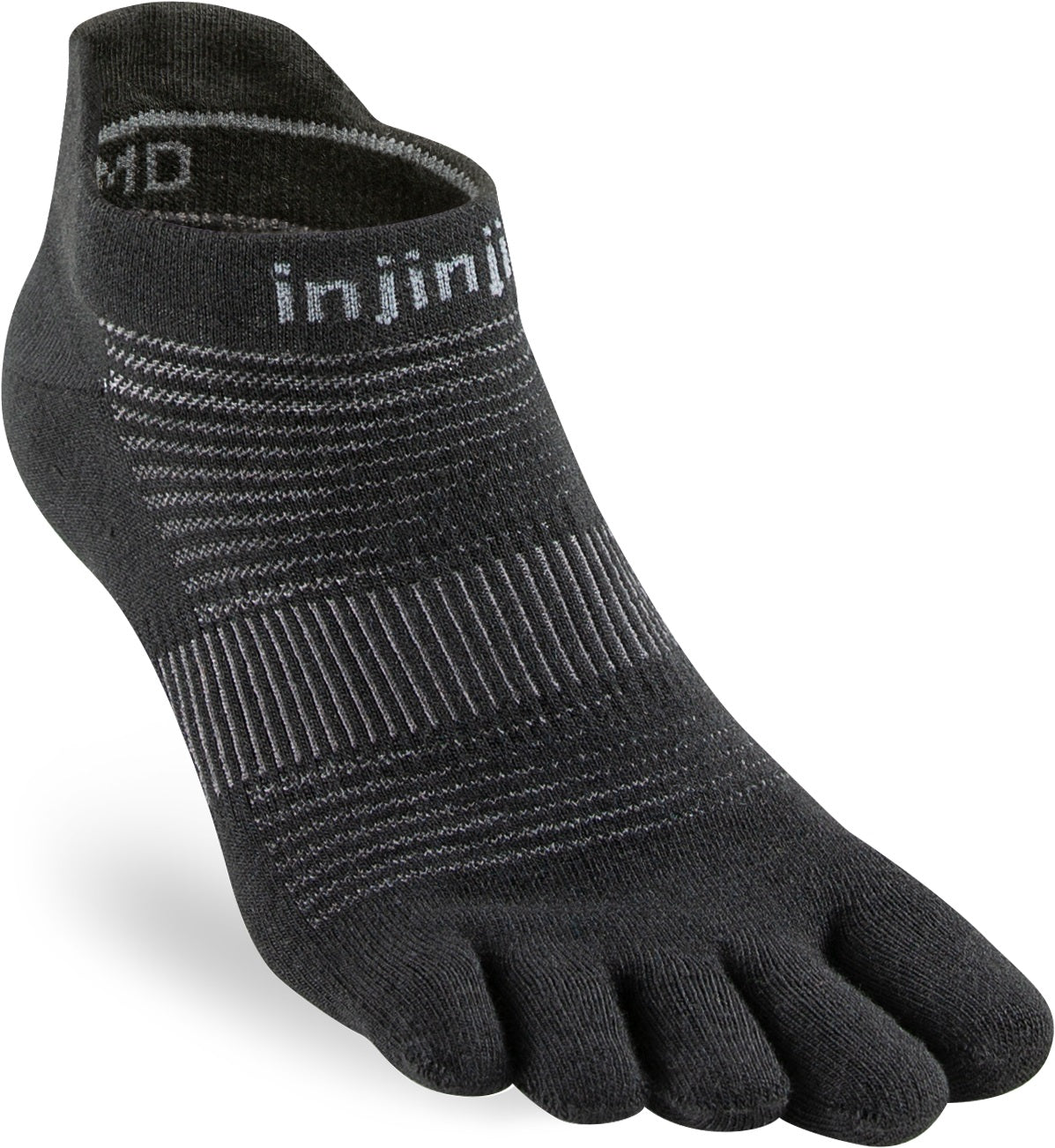 Injinji Ultra Run No Show Black (New 2023)  Media 1 of 2