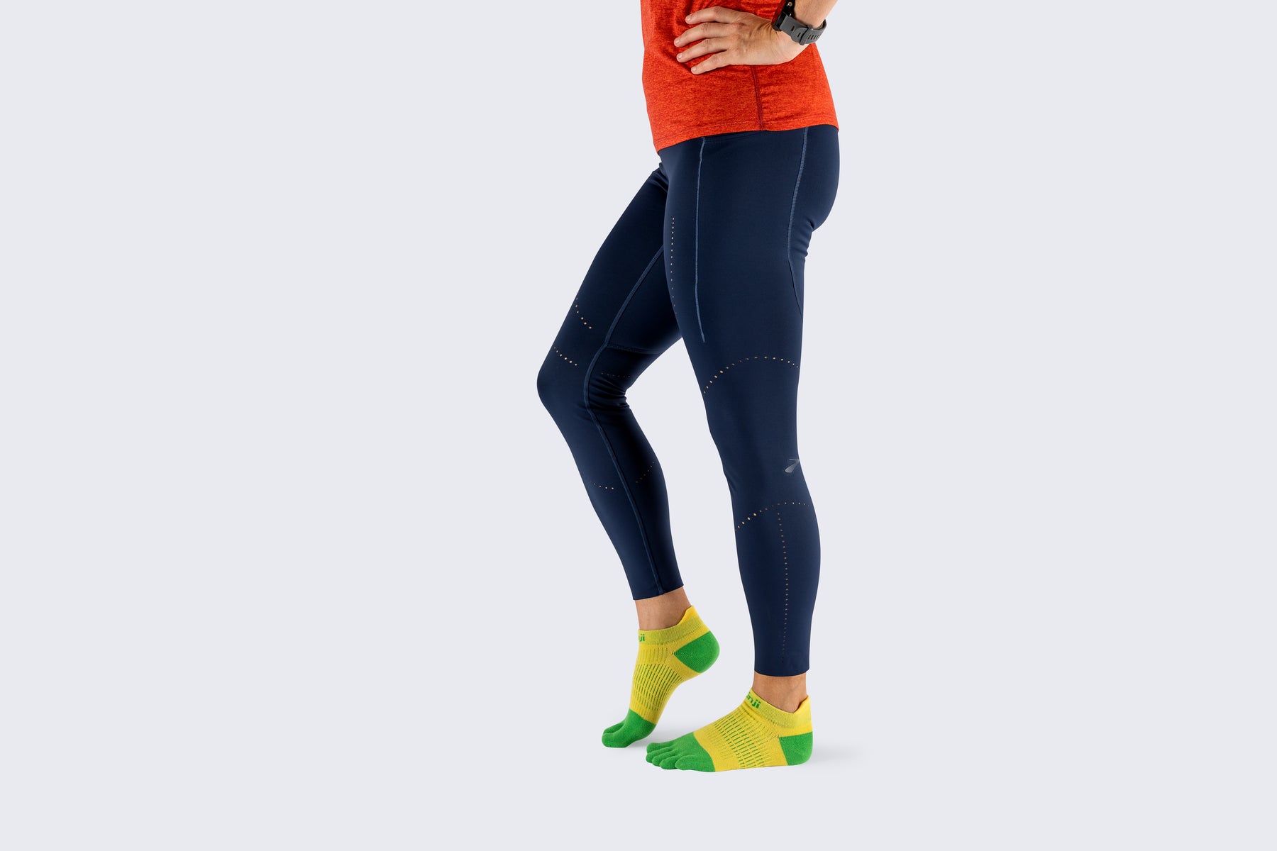 Injinji Ultra Run Light Weight No Show Clover (New 2023)