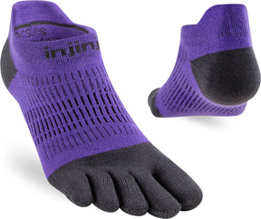 Injinji Toe Socks - Injinji UR Ladies Light Weight No Show Nightscape (New 2023) - Barefoot Junkie - Injinji Socks