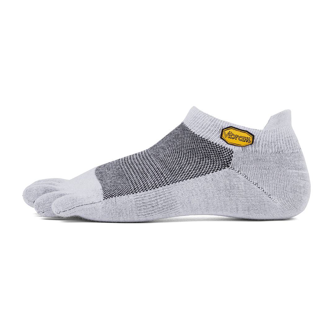 Vibram No Show Toe Socks light grey 2