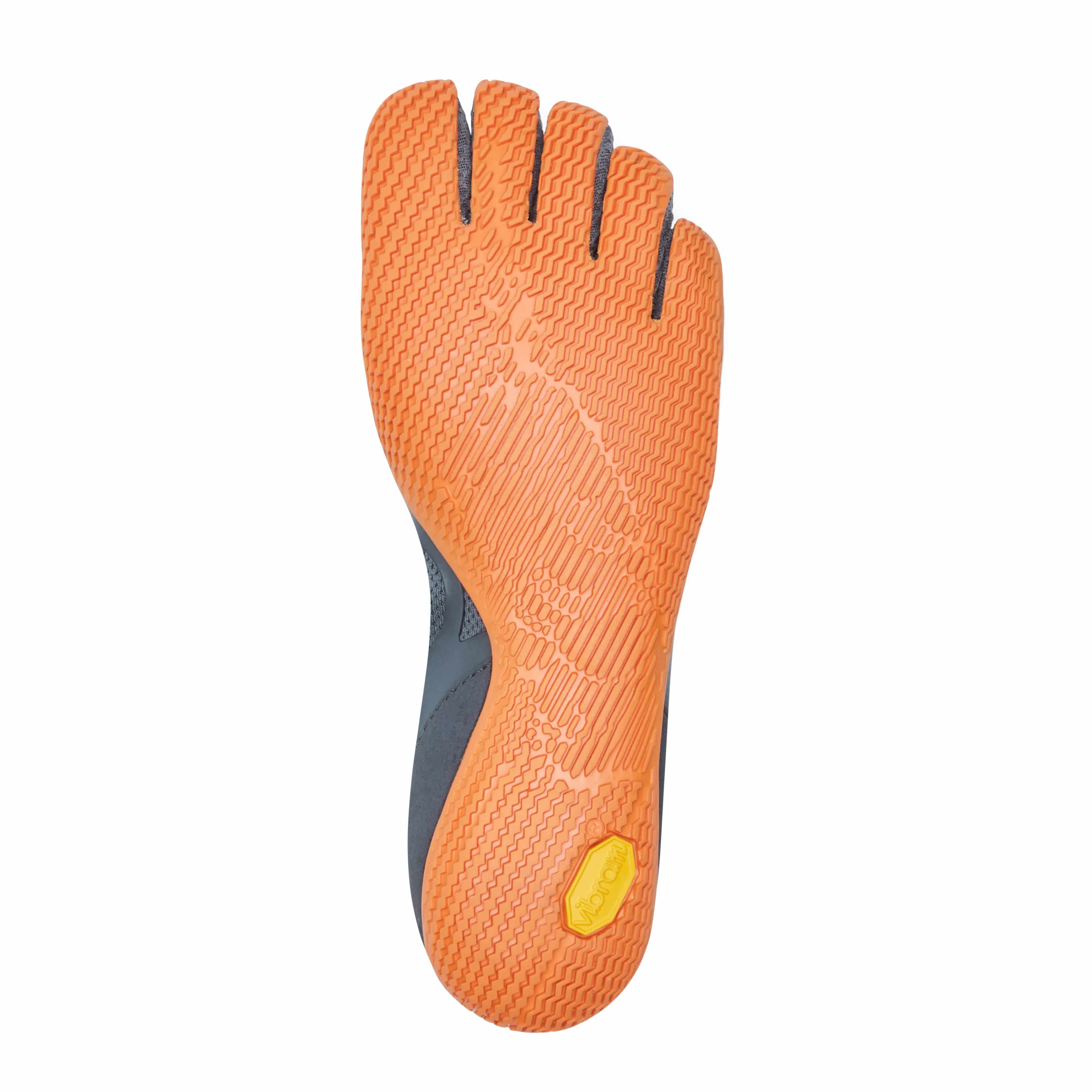 Vibram Fivefingers - KSO EVO Womens Grey Orange - Barefoot Junkie - Womens Vibram Fivefingers