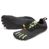 V-Run Retro Womens Black Green Black Main