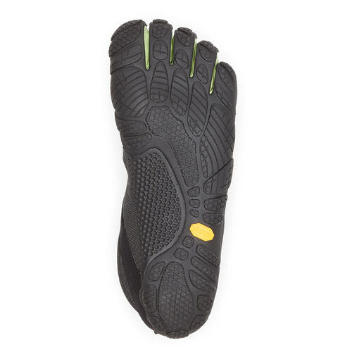 V-Run Retro Womens Black Green Black Sole