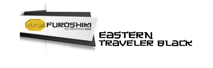 Furoshiki Boots Eastern Traveller Black logo