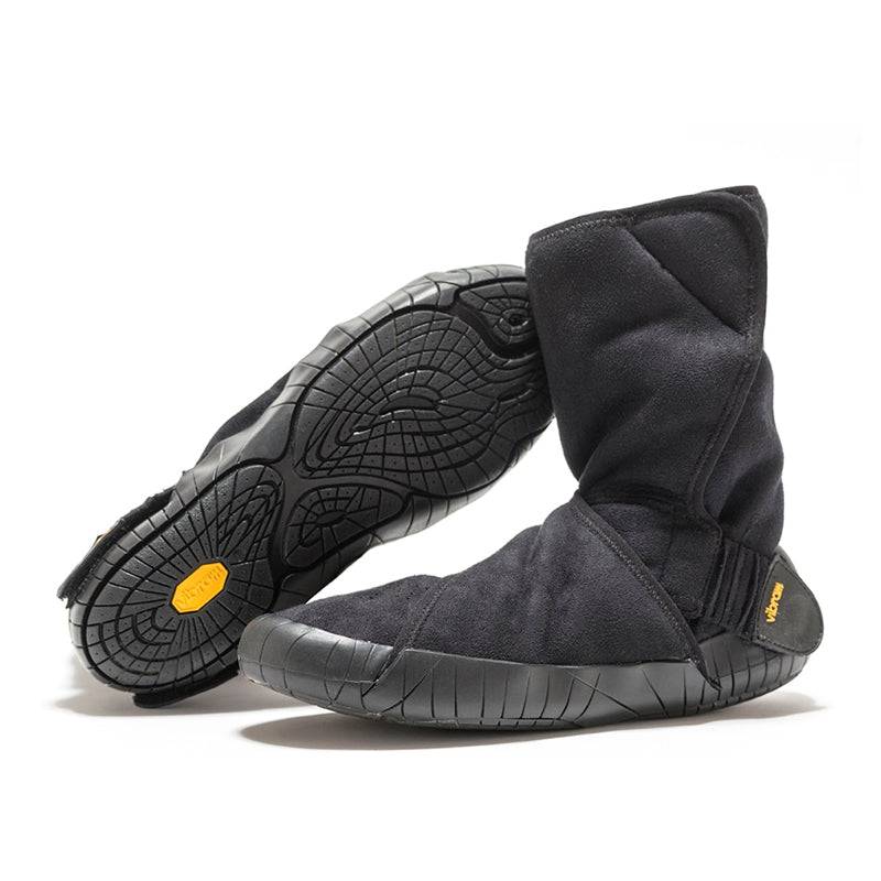 Furoshiki Boots Eastern Traveller Black Barefoot Junkie