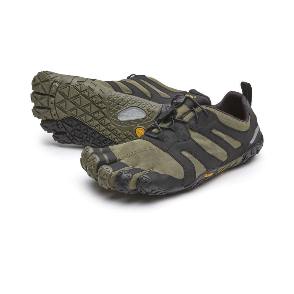 Vibram Fivefingers - V-Trail 2.0 Womens Ivy and Black - Barefoot Junkie - Womens Vibram Fivefingers