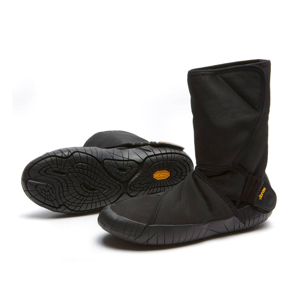 Vibram Furoshiki - Furoshiki Boots New Yorker Black - Barefoot Junkie - Shoes