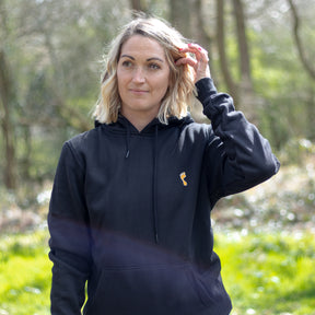 Barefoot Junkie - Barefoot Junkie Diamond Love Hoodie Black - Barefoot Junkie - Hoodie