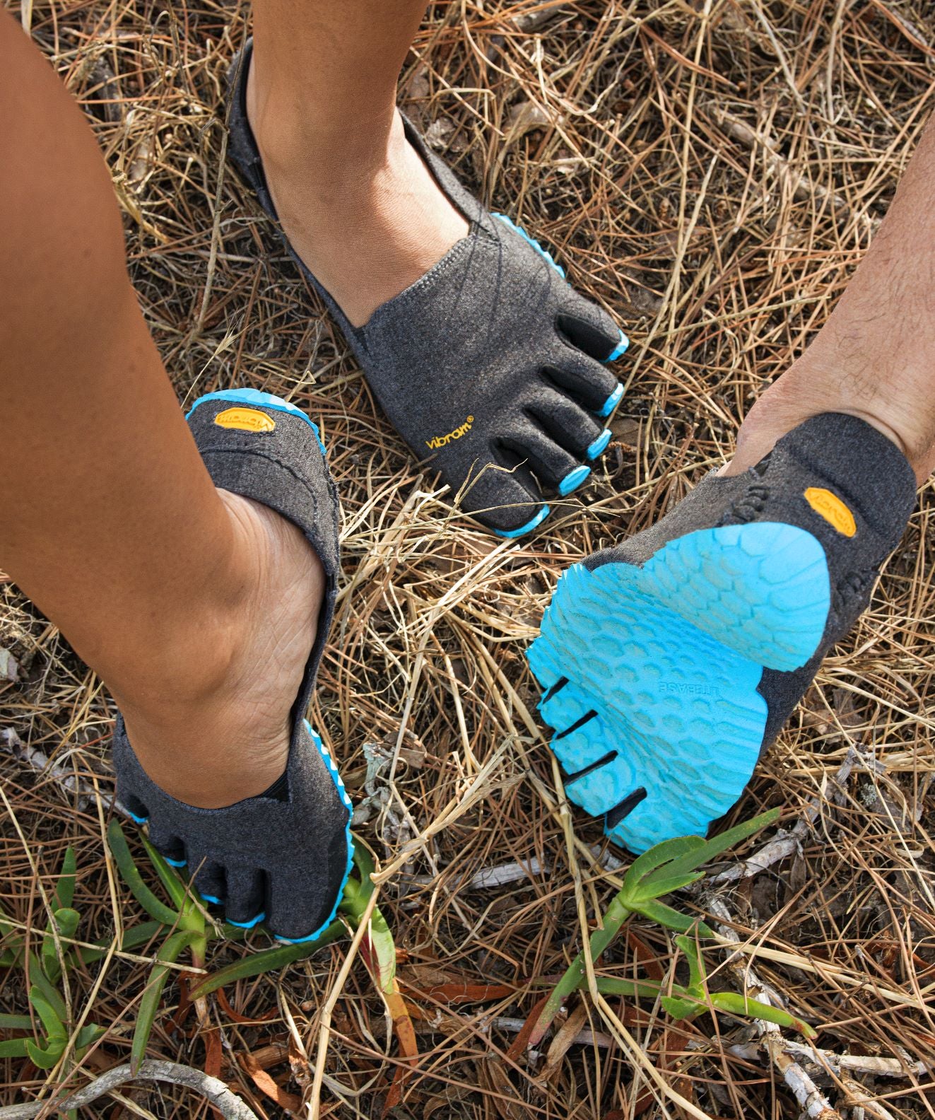 CVT LB Womens Grey Light Blue - Barefoot Junkie