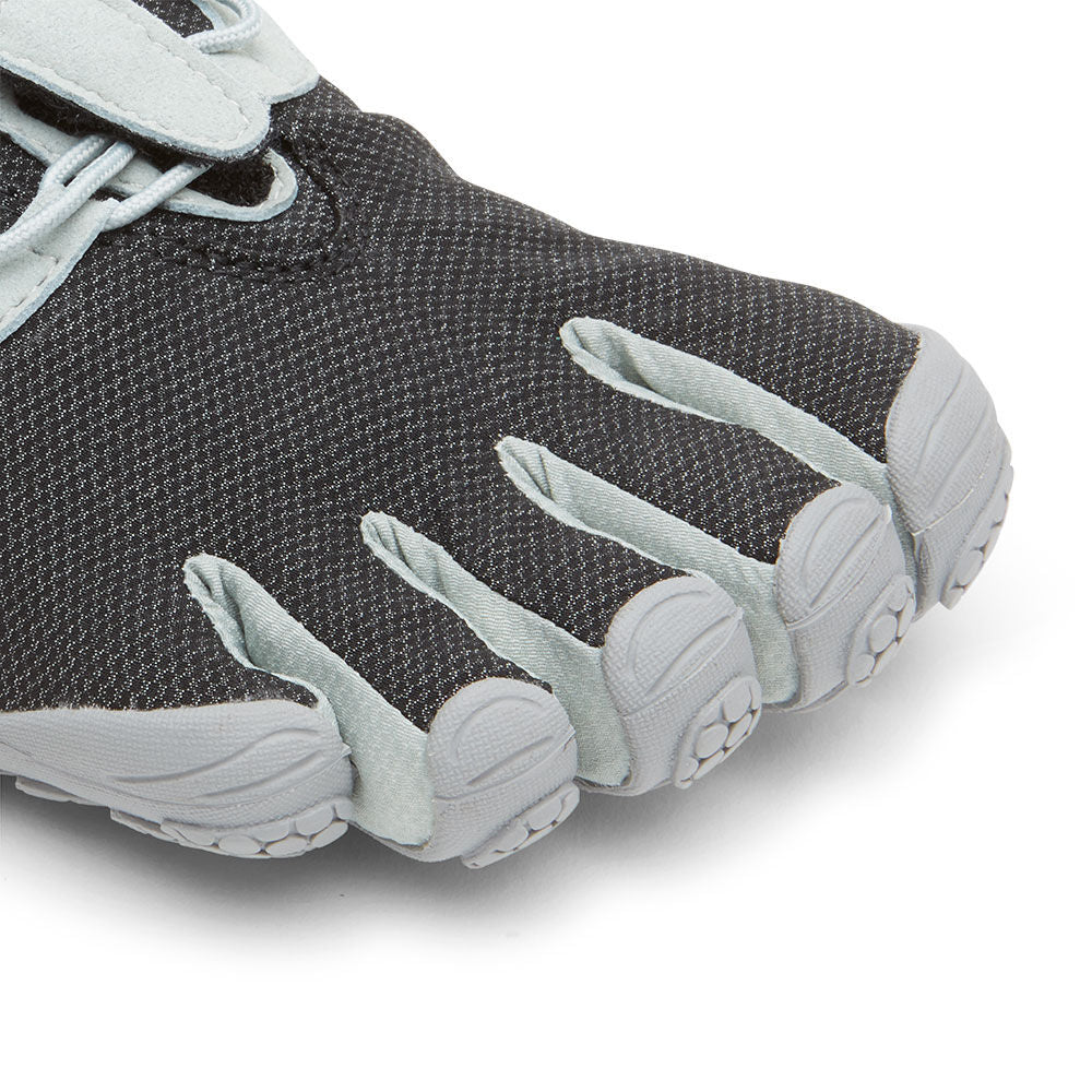 V-Run Retro Mens Black Grey toes